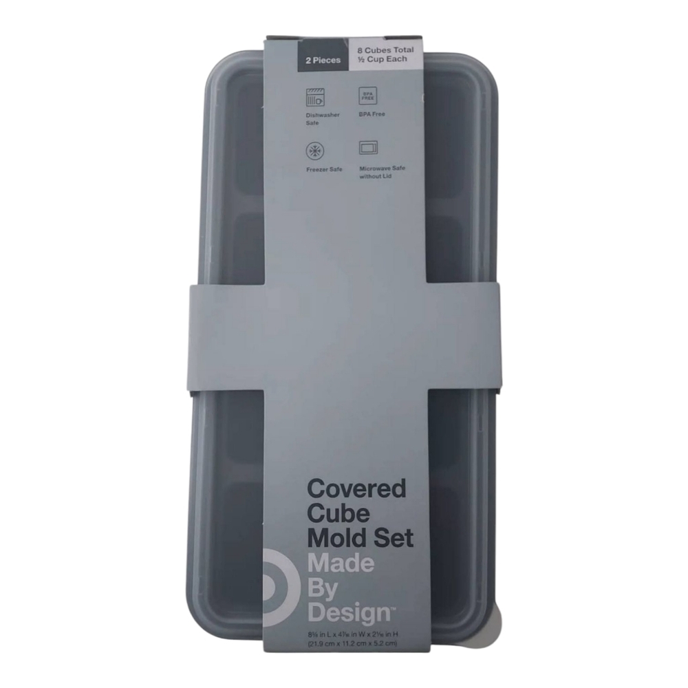 Made By Design Covered Cube Mold Set 8 Cubes Total Target BPA Free